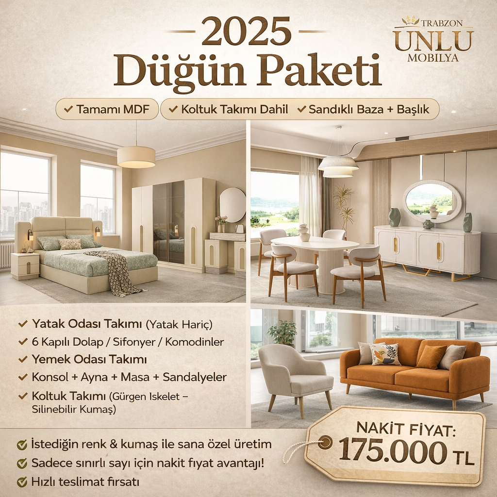 Trabzon Ünlü Mobilya